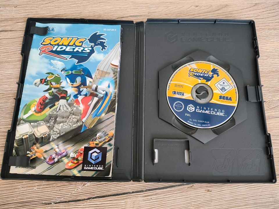 Sonic Riders Gamecube Spiel in Zeven