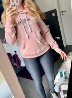 Kapuzenpullover Hoodie Pullover Rosen Print in altrose rose pink Bayern - Ingolstadt Vorschau