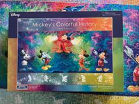 Glitzer Puzzle Disney Mickey Colorful History 1000 Teile Tenyo Schleswig-Holstein - Kellinghusen Vorschau