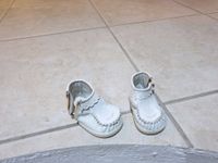 Babyschuhe, Schuhe, echtes Leder, weiss, Größe 16, Leder Nordrhein-Westfalen - Kalletal Vorschau