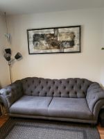 Neuwertiges Sofa / Recamiere / Hocker grau Wuppertal - Langerfeld-Beyenburg Vorschau
