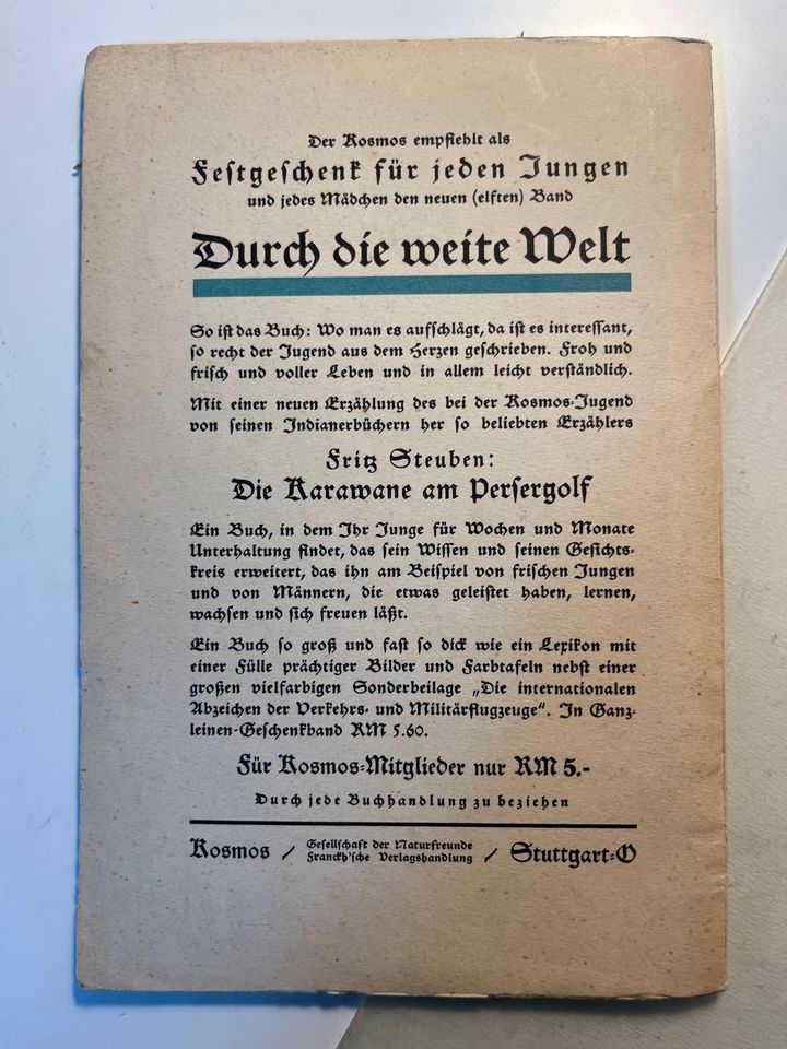 Wie unsere Heimat wohnlich wurde, Kosmos 1933 in Drochtersen