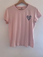 Rosa T-Shirt mit Herz von Shein/gr.M Niedersachsen - Baddeckenstedt Vorschau