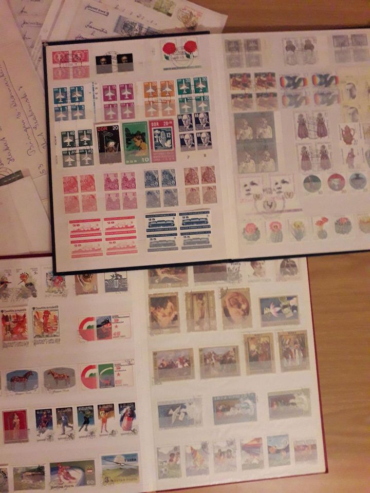 Briefmarken-Beispiele meiner Sammlung in Bingen