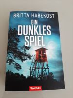 Buch Ein dunkles Spiel von Britta Habekost      Kriminalroman Baden-Württemberg - Mainhardt Vorschau