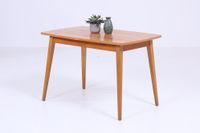 Vintage Küchentisch 60er Jahre | Mid Century Esstisch Ausziehbarer Tisch Retro 70er Birnbaum Holz Berlin - Tempelhof Vorschau