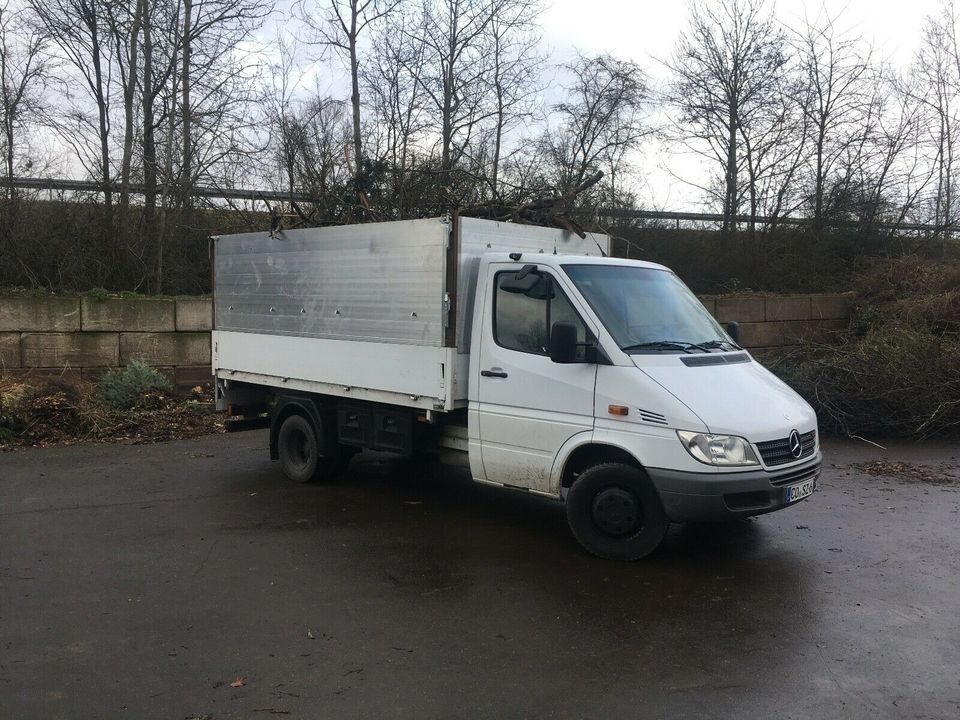 Lkw Sprinter Kipper Transport Miete Minibagger Hubarbeitsbühe in Neustadt b.Coburg