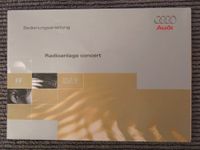 Bedienungsanleitung Audi Concert Autoradio Niedersachsen - Ottersberg Vorschau