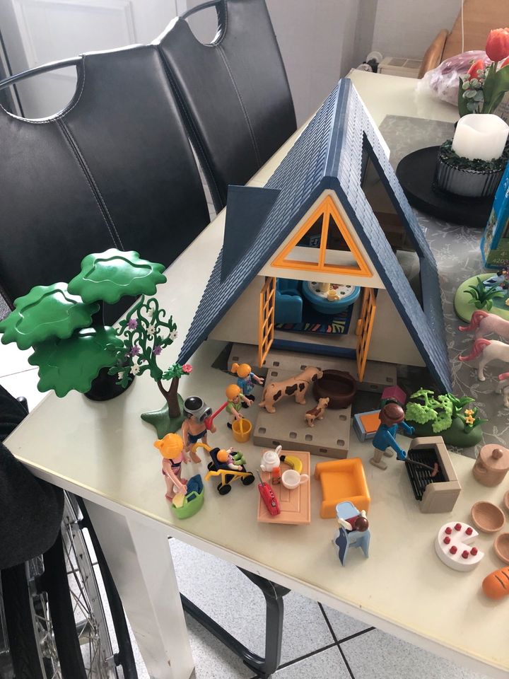 Großes Ferienhaus/ Fee und Einhörner Playmobil in Ochtrup