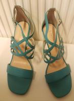 Türkisfarbene High Heels Sandalen  Gr. 40 Nordrhein-Westfalen - Frechen Vorschau