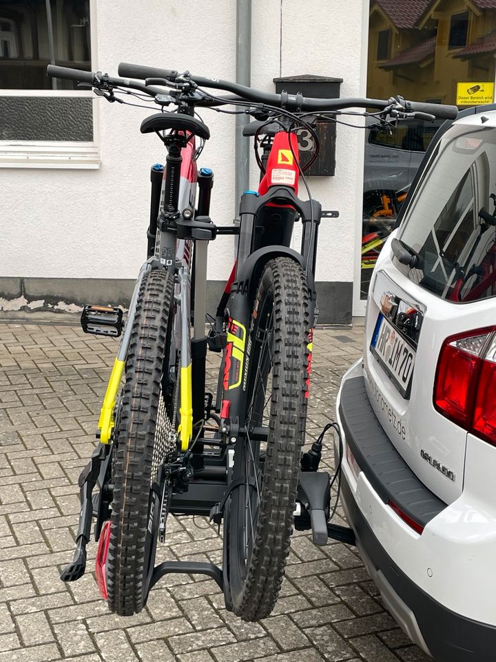 Thule Epos 2 Fahrradträger Haibike MTB Vermietung/ Verkauf in Melsungen