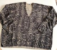 Drykorn Pullover Snake, Animal Print, oversized, neuwertig Gr S Nordrhein-Westfalen - Würselen Vorschau