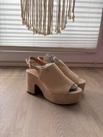 Sommer Plattau Schuhe Beige (39) - Jumex Bayern - Egmating Vorschau
