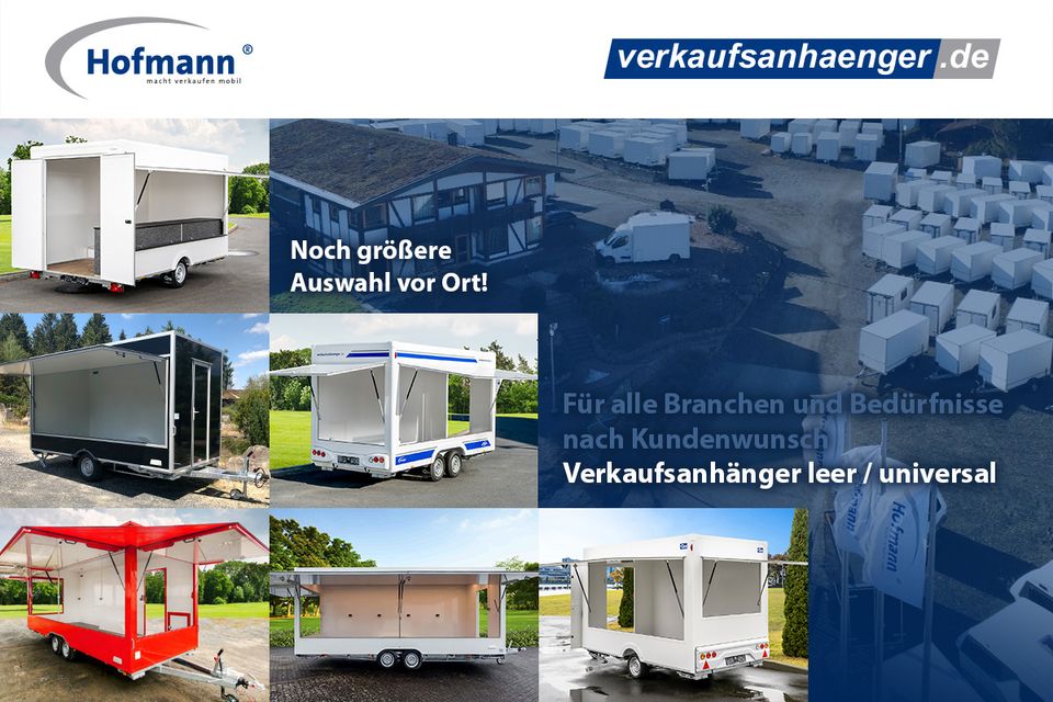 Neuware verfügbar! Verkaufsanhänger leer 3000Kg 600x220x230cm in Betzdorf