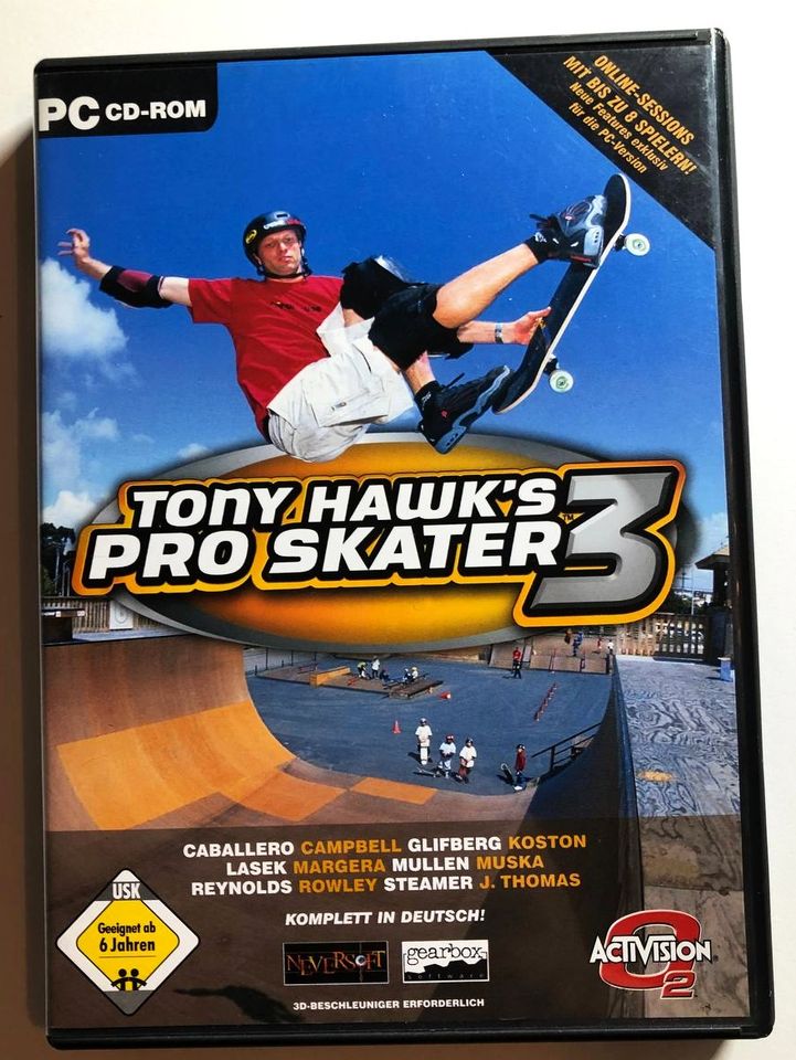 PC-Spiel Tony Hawk's Pro Skater 3 (deutsche Erstauflage) in Erkelenz