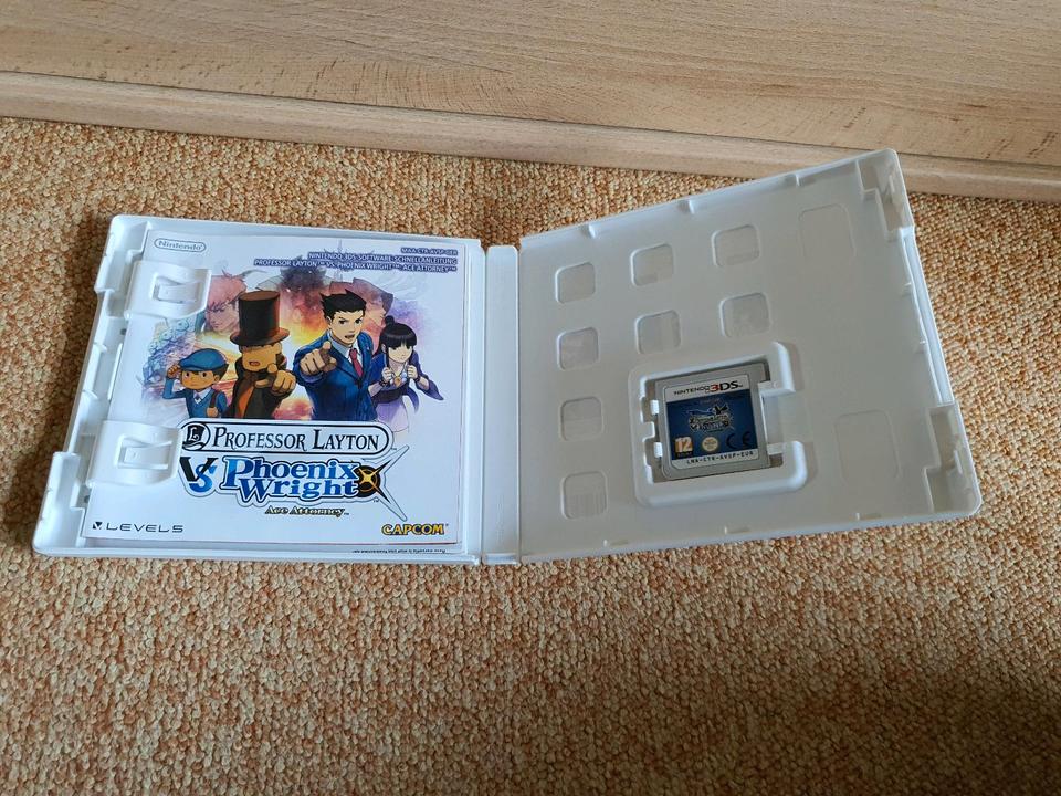 Professor Layton vs Phoenix Wright Ace Attorney - Nintendo 3DS in Bernau