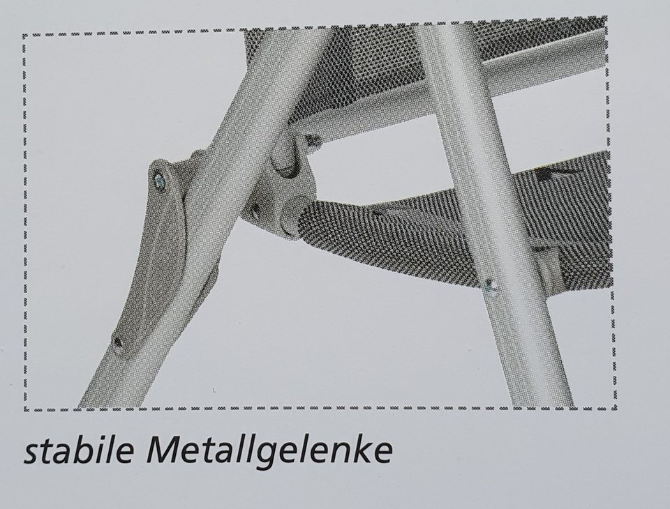 Campingstuhl -  Klappsessel in Luxus-Breite bis 120 kg belastbar in Heidelberg