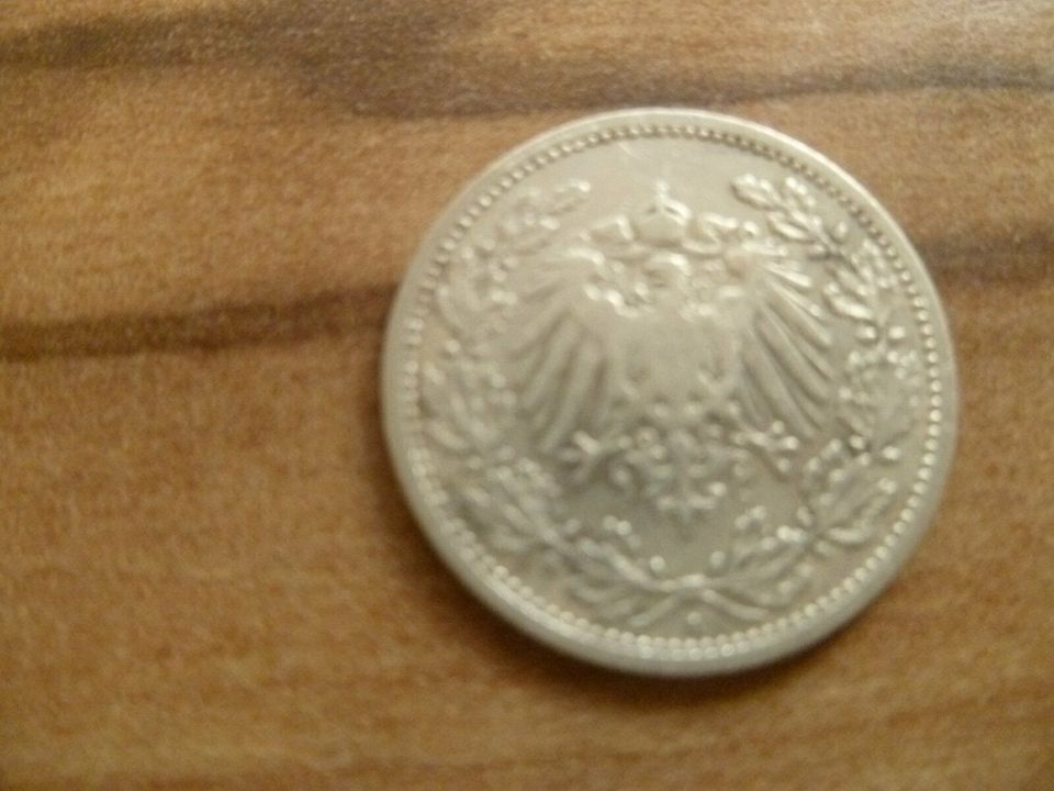 1/2 Mark Deutsches Reich 1905 in Senzig