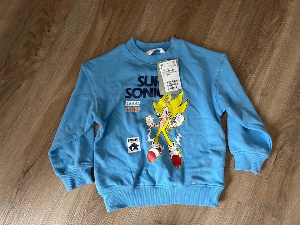 Pulli, hellblau, Gr. 98/104, *NEU* in Rödermark