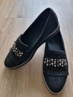 Damen Schuhe Graceland schwarz Perlen Strasssteine Gr. 39 Nordrhein-Westfalen - Gummersbach Vorschau