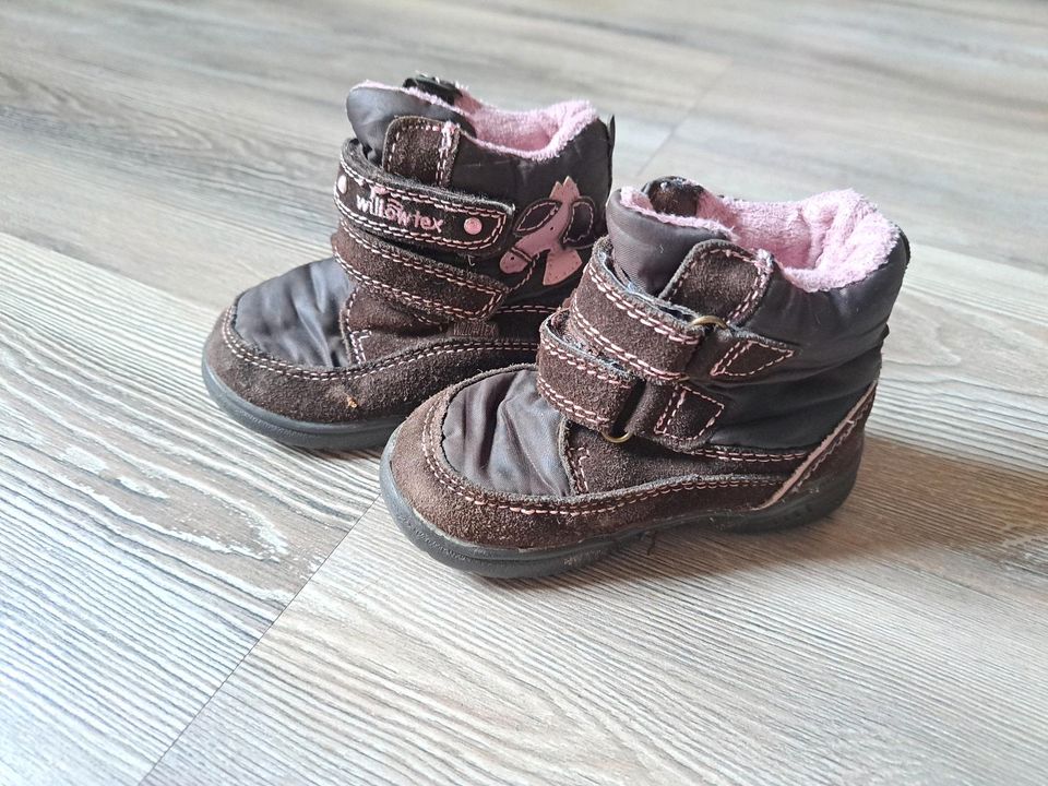 Willowtex Winterschuhe Größe 21 in Uhlstädt-Kirchhasel