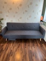 3er Couch/Sofa/Schlafsofa grau neuwertig Hessen - Schöffengrund Vorschau