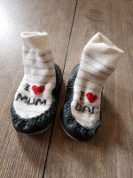2x Barfußschuhe Füßlinge ABS Socken Babyschuhe Hausschuhe Sachsen - Zwoenitz Vorschau