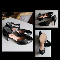 50er Retro T-Strap Pumps Tamaris Schuhe Schwarz NEU Lack 37 Kr. Dachau - Dachau Vorschau