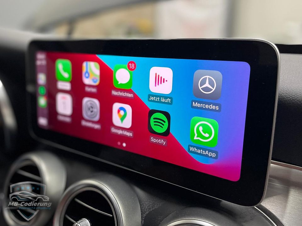 Mercedes Apple Carplay Android Auto Codieren W212 W246 W117 W176 in Düsseldorf