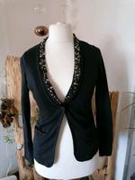 Liu Jo Liu Jeans Sweat Blazer Gr. M schwarz Nieten Strass Sachsen-Anhalt - Weißenfels Vorschau