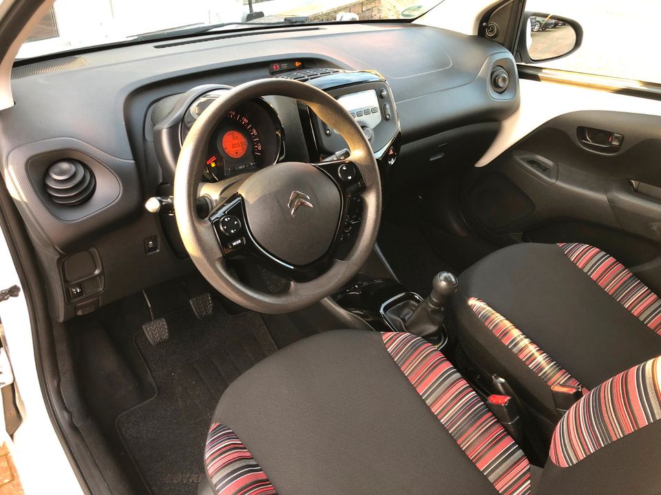 Citroën C1 Feel,SCHECKHEFT,BLUETOOTH,USB,KLIMA in Neuwied