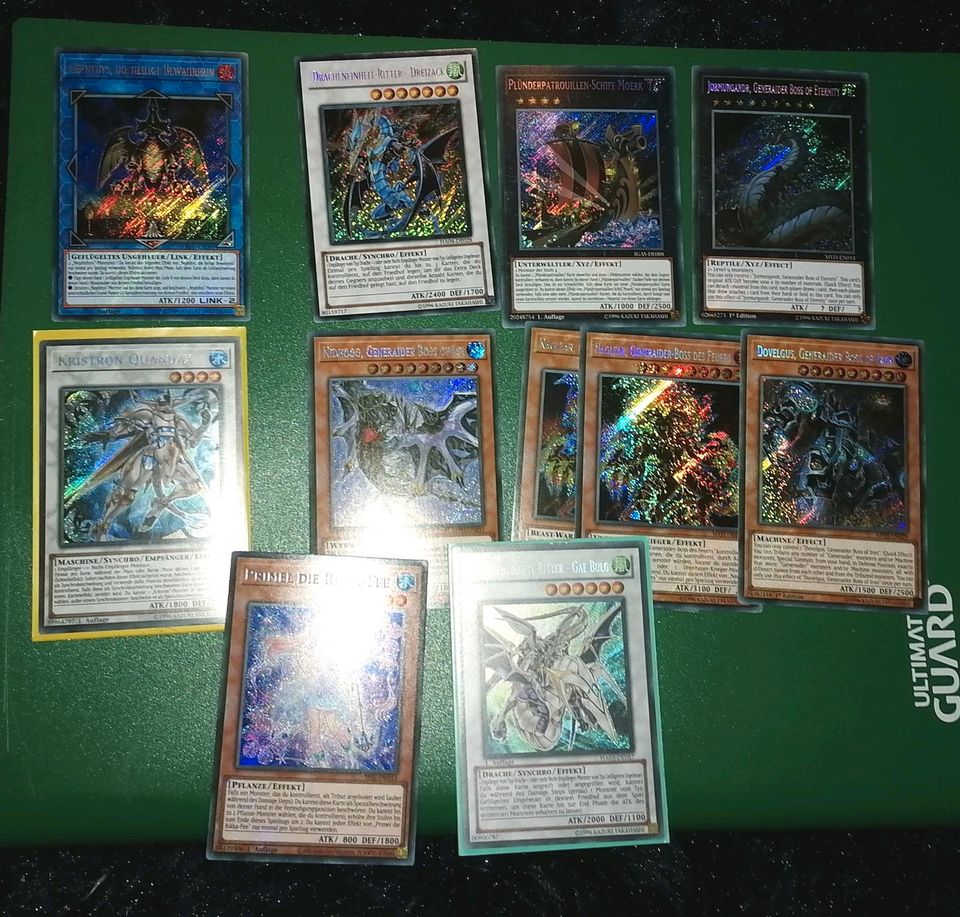 Yugioh Karten 145x Holo - Gold/Secret/Super/Ultra Rares in Schillingsfürst