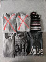 Paket Pullover Pulli grau XS/34 S/36 Hessen - Lohra Vorschau