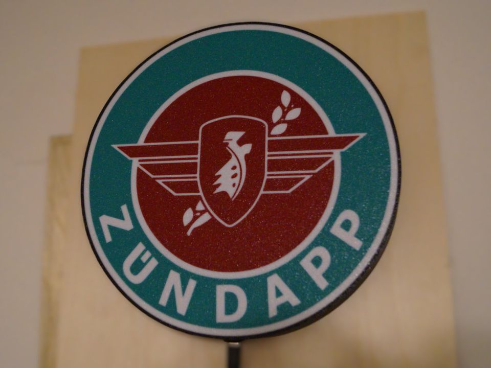 Zündapp klassisches Logo Lightbox - Leuchtkasten in Pfungstadt