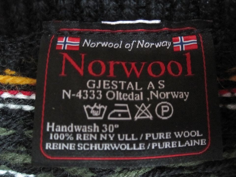 Original Norweger Strickjacke Gjestal ASA Wollspinnere in Sande