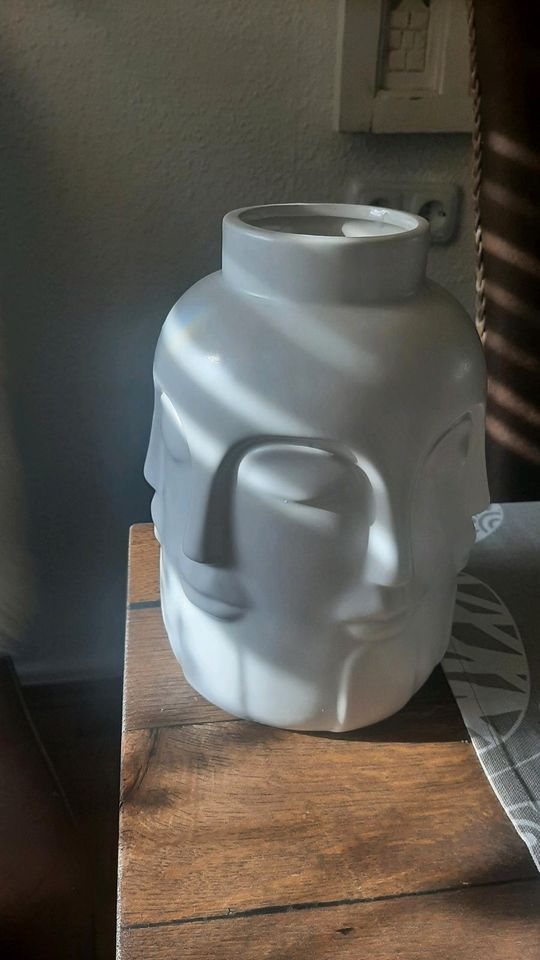 Boho Vase mit Gesicht in Dortmund