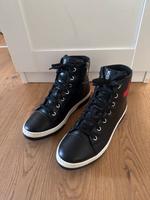 LOVE MOSCHINO, Ledersneaker, Sneaker, Schwarz, Gr. 38 Berlin - Wilmersdorf Vorschau
