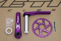 HOPE EVO Crankset Kurbel purble 83mm 165mm - NEU OVP - Downhill Dresden - Pieschen Vorschau