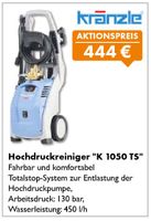 Kränzle HD-Reiniger K 1050 TS Hochdruckreiniger MADE IN GERMANY Bayern - Landsberg (Lech) Vorschau