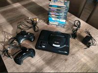 Sega Mega Drive (Teildefekt) + 9 Spiele Sachsen-Anhalt - Nienburg (Saale) Vorschau