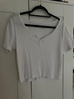 Zara Crop Tshirt Weiß Thüringen - Erfurt Vorschau
