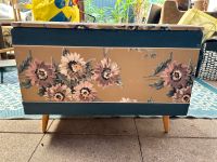Truhe Vintage im floralen Design Box Aufbewahrung Kiste Nordrhein-Westfalen - Neuss Vorschau