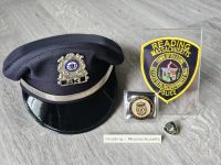 Polizeimütze Polizeiabzeichen Massachusetts Police Patch Pin USA Berlin - Reinickendorf Vorschau