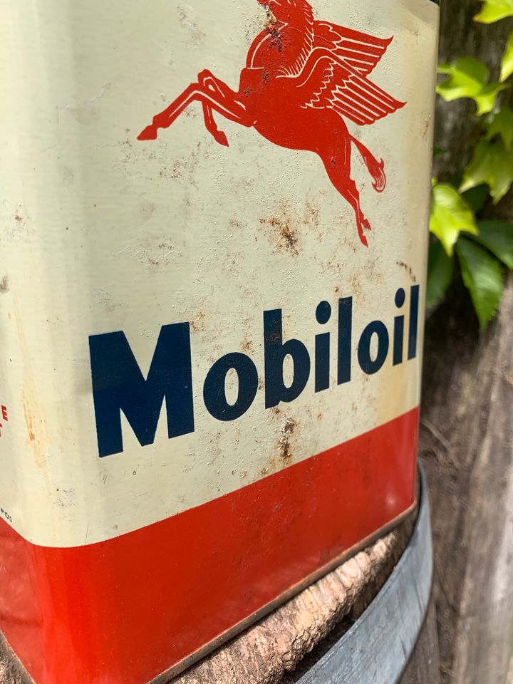 Mobiloil Öldose Pegasus 50er Deko Vespa Acma Scooter Oldtimer VNA in Korschenbroich