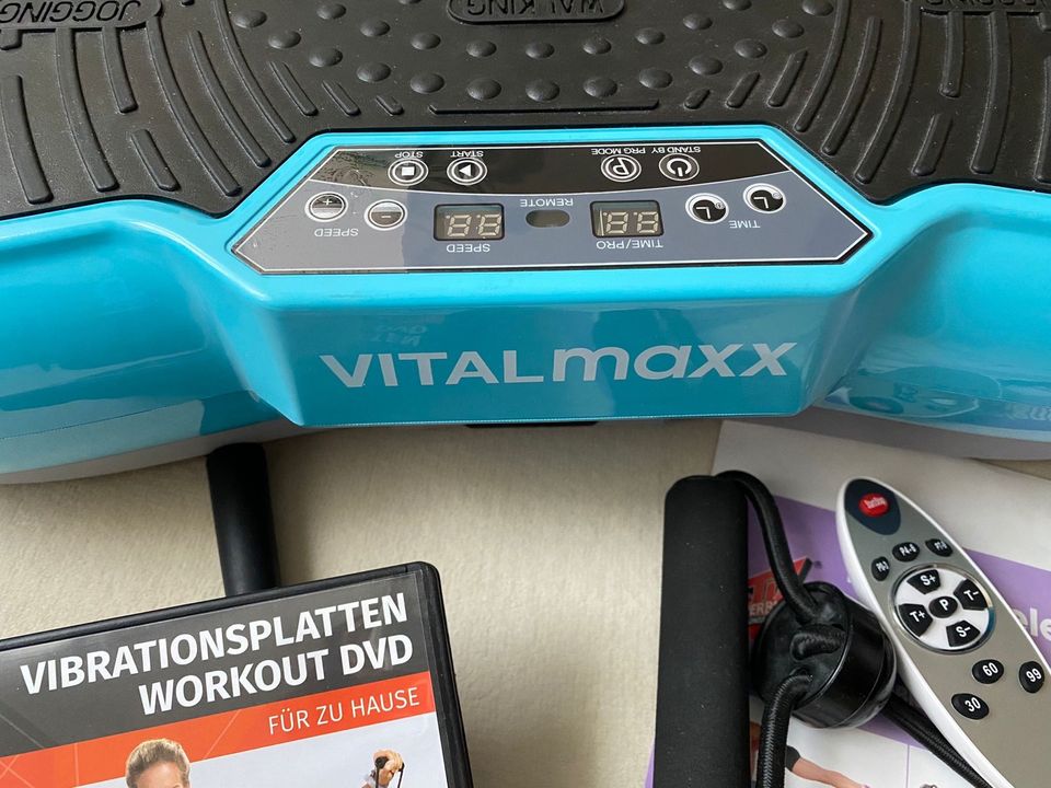 Vitalmaxx Vibrationsplatte + Workout DVD in Frankfurt am Main