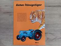 Prospekt EICHER Königstiger Schlepper Traktor Nordrhein-Westfalen - Hörstel Vorschau