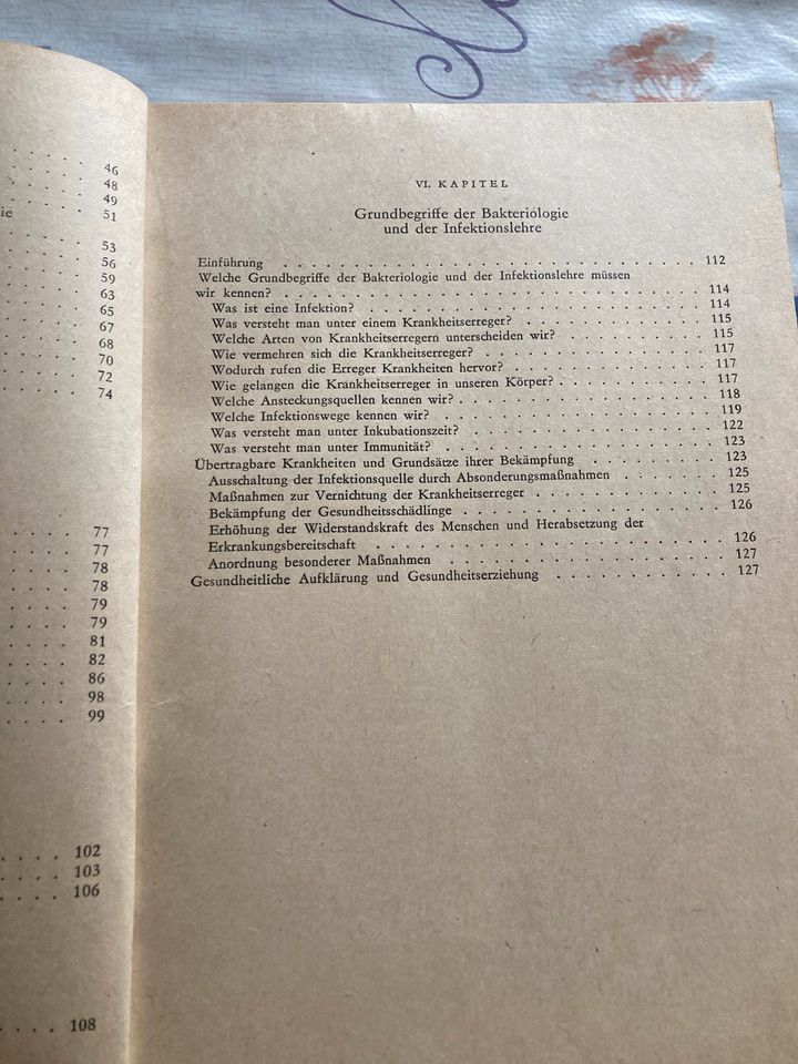 Heft „Leitfaden für Gesundheitshelfer“ von 1967 in Erfurt