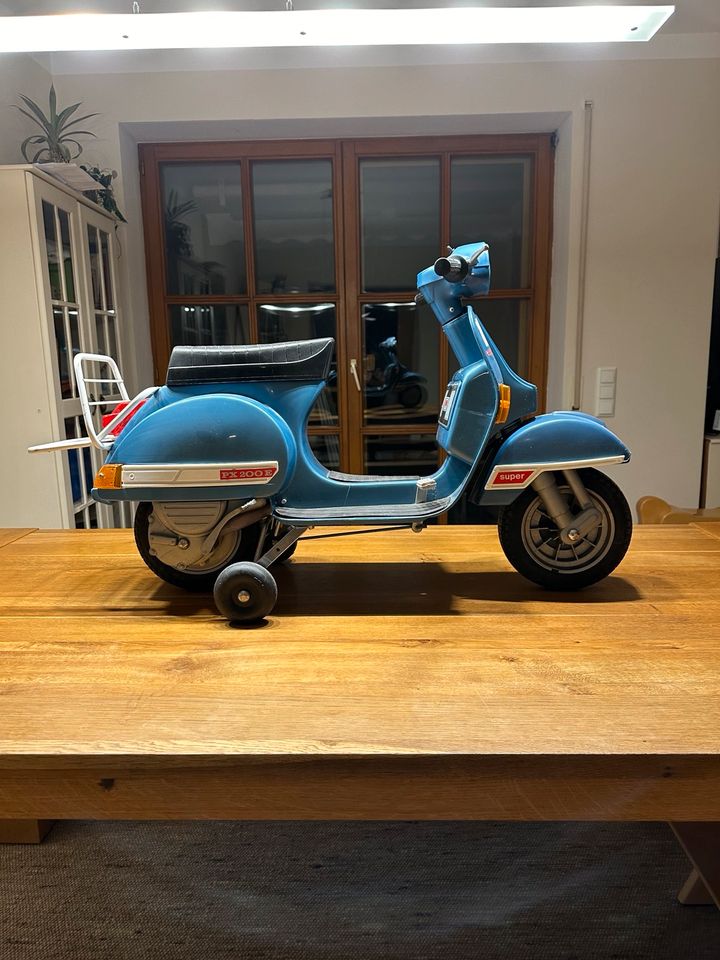 PEG Perego | Kinder Vespa PX 125 | PX 200 - 6V | Sammlerzustand in Lauingen a.d. Donau