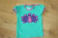 FRED´S WORLD Green Cotton T-Shirt Pfau grün pink Mädchen Gr. 92 Bayern - Lamerdingen Vorschau