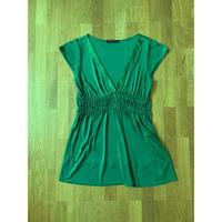 Strenesse Gabriele Strehle Satin Top ärmellose Bluse Grün Empire Hessen - Bad Homburg Vorschau
